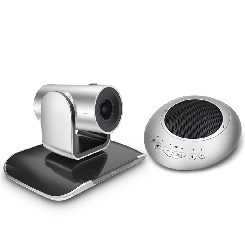 易视讯YSX-C27视频会议摄像头(含全向麦克风系统)银黑色(台)