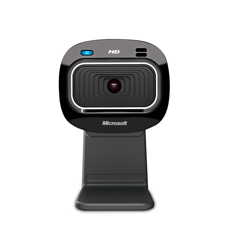 微软 HD3000网络摄像机内置麦克风摄像头 黑色（个）