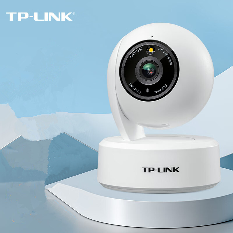 TP-LINK 无线监控摄像头家用昼夜全彩超清摄像机 800万像素/4K/IPC48AW (个）