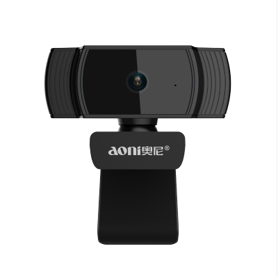 奥尼 A20高清摄像头 1080P自动对焦 内置麦克风 黑色 （个）