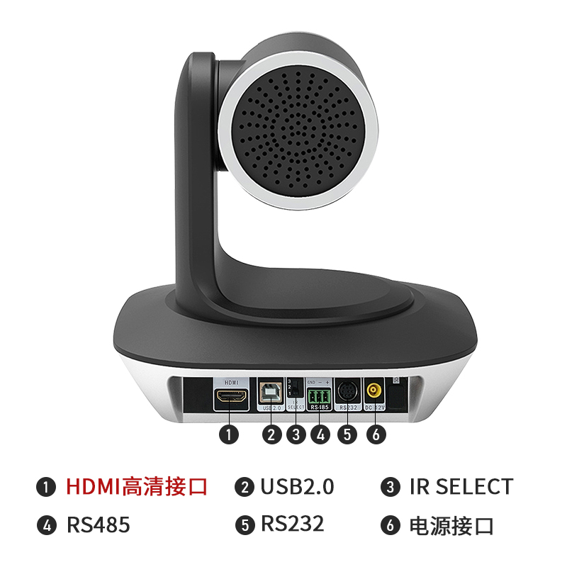 润普Runpu 高清视频会议摄像头 RP－V20－1080H HDMI/USB接口 20倍变焦（台）