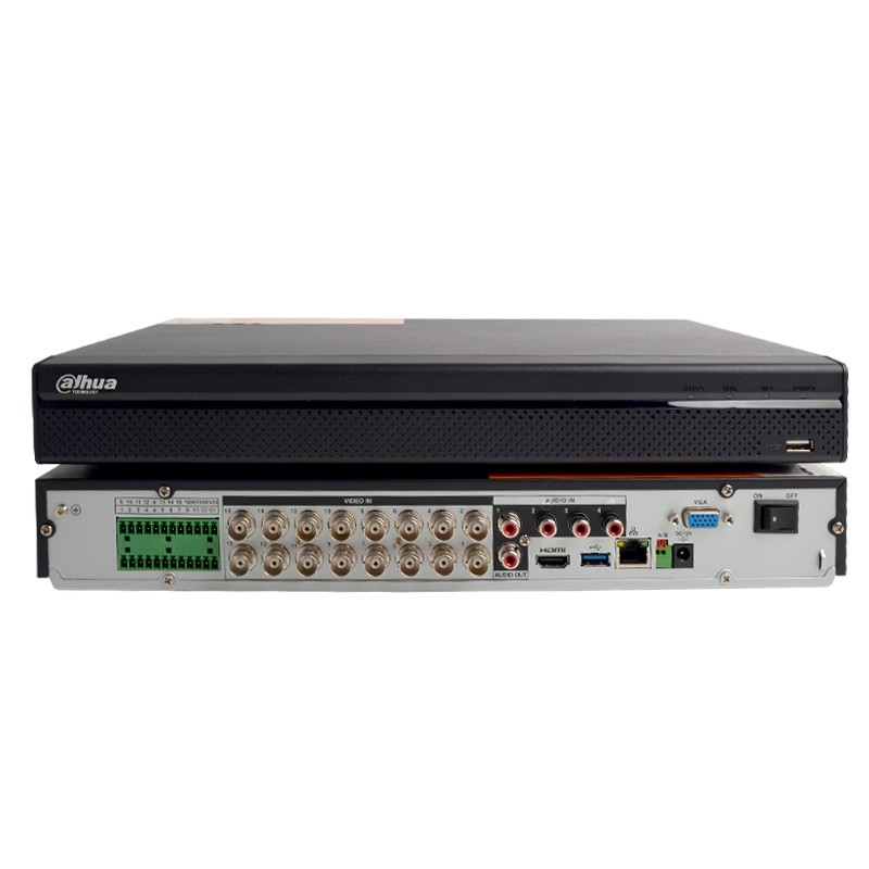 大华DH-HCVR5216AN-V4录像机16路2盘位（台）
