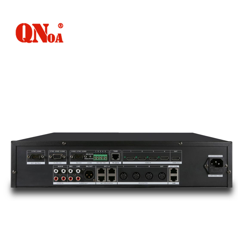 启诺QN-9600数字会议系统接收器 黑 (台)