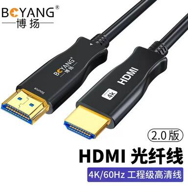 线缆 博扬/BOYANG BY-HDMI2.0a-F30m 高清线 30米 单屏蔽 PE（卷）