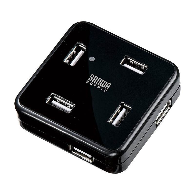 山业USB-HUB250BK七口多功能集线器黑色(个)