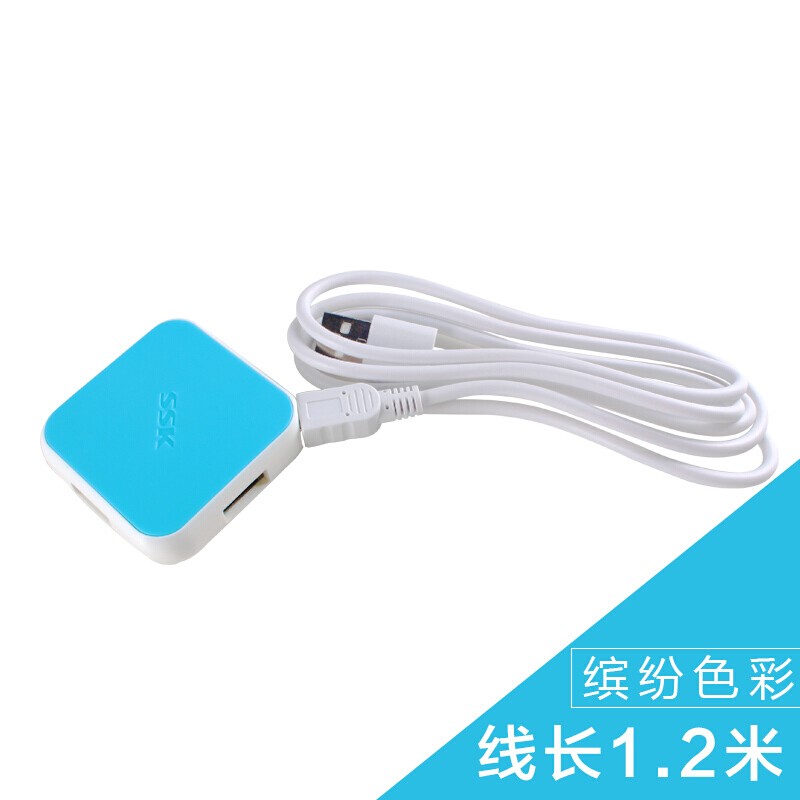 飚王（SSK）缤纷USB分线器  SHU030 4口集线器 线长1.2米（单位：个）