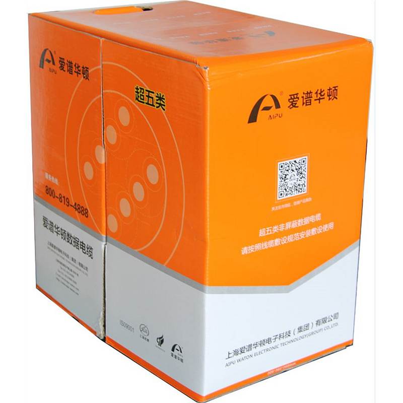 爱谱华顿AP-5E-01-FS超五类4对UTP非屏蔽室外电缆305米/箱(箱)
