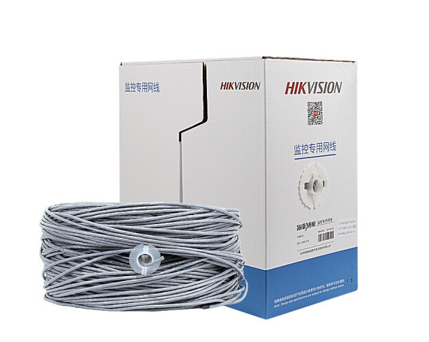 海康威视 UTP-CATSE-4P-PVC 超5类网线300米/箱 (单位：箱)