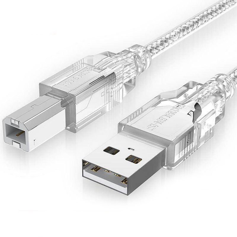 胜为 shengwei UC-1030 高速USB打印机数据线 AM/BM 3米 2.0打印机线 方口usb打印线 纯铜双屏蔽