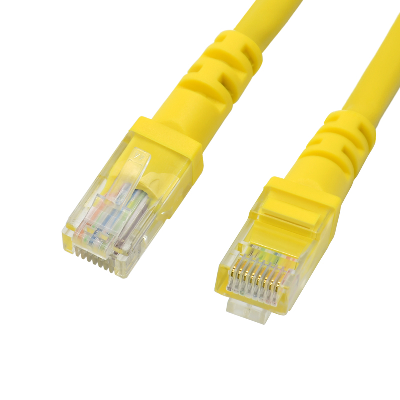 酷比客LCLN5EYWM-1.5M超五类非屏蔽网线黄色1.5m(根)