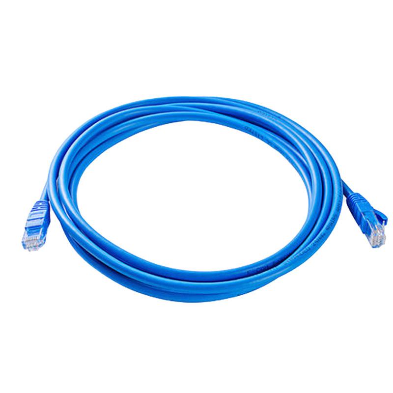 信霆XTWX60010超六类CAT6e类百兆网络跳线 成品网线蓝色 1米（根）