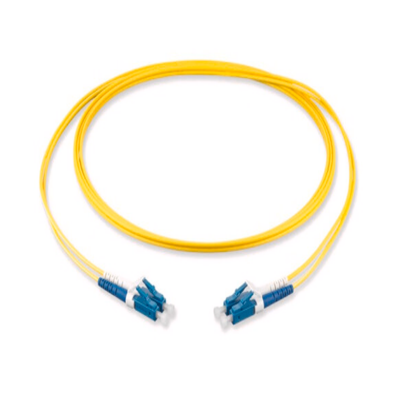 康宁 单模光纤跳线 LC-LC单模OS2双工光纤跳线 黄色 50米 含原厂供货函 20年质保（条）