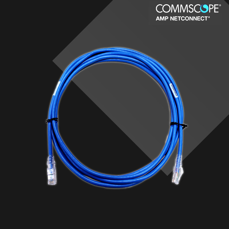 康普NPC06UVDB-BL017F六类非屏蔽网线蓝色2米（根）