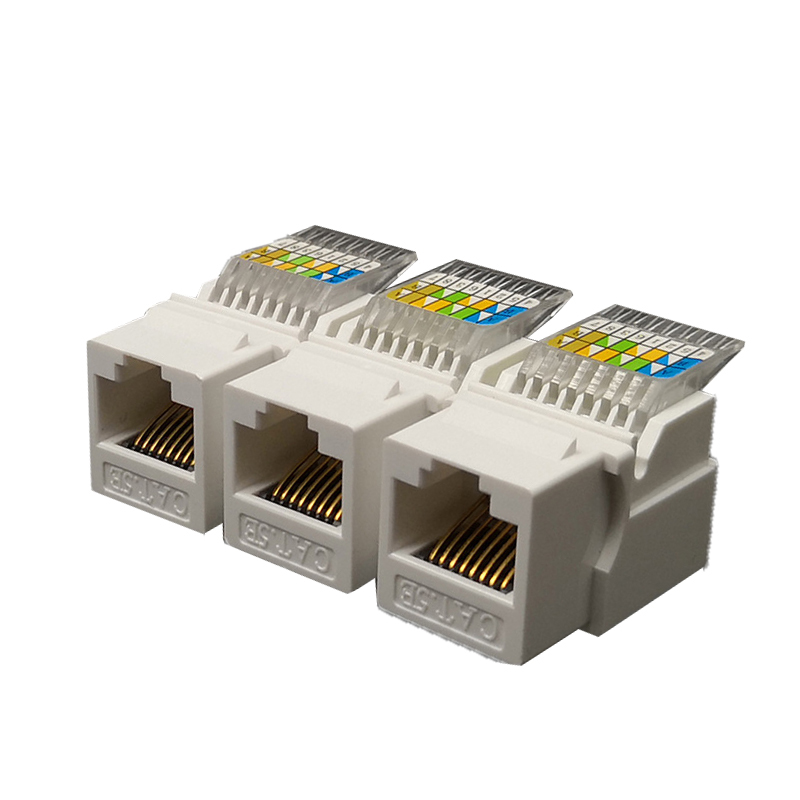 吉菲达 JF-MKC5 免打型超五类网络信息模块 网线CAT5e模块（单位：个）白色