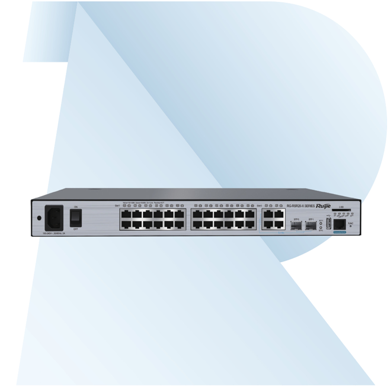 锐捷RG-RSR20-X-28可信多业务网络交换机（单位：台）