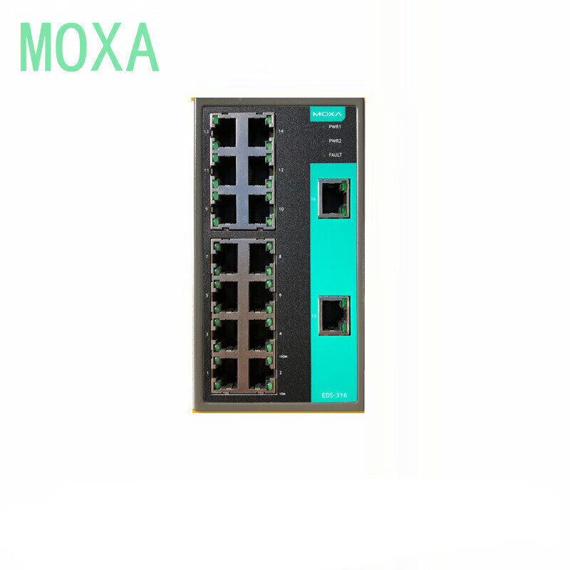 摩莎 （MOXA ）EDS-316 以太网交换机16端口（台）