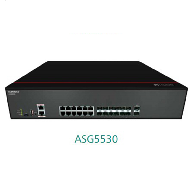 华为 上网行为管理 ASG5530交流主机(12GE电+12GE光,含1对Bypass,2*10GE光,2T硬盘,交流冗余电源,含集中管理软件,1年特征库升级许可，远程调试)（台）