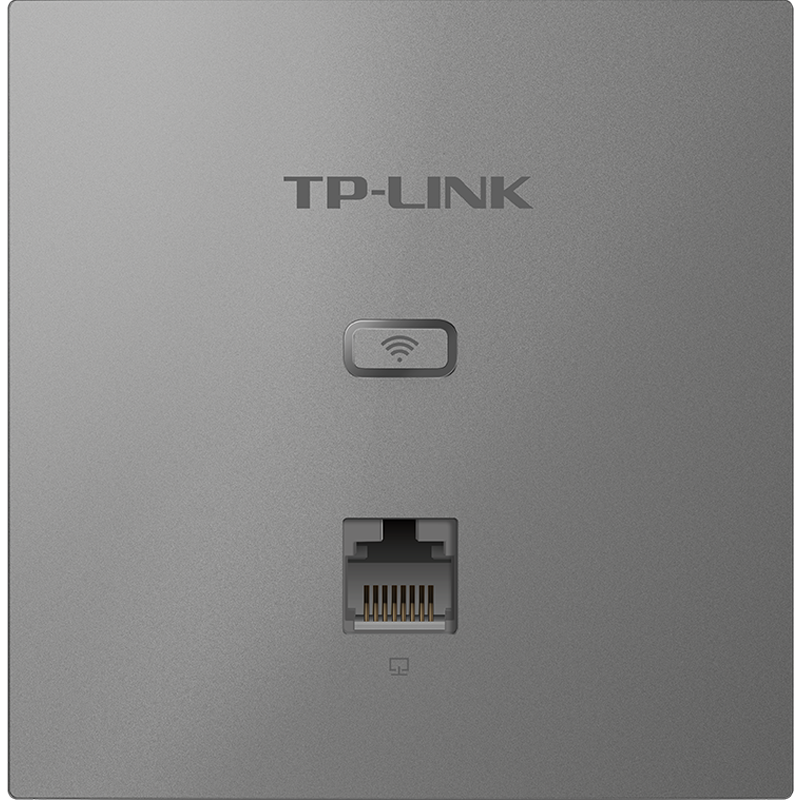 TP-LINK AC1200双频无线面板AP 全屋wifi分布式 酒店别墅大户型无线覆盖 千兆网口 AP1202GI-PoE深空银(台)