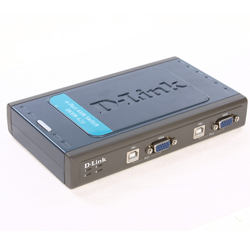 友讯（D-Link） DKVM-22U 2端口USB接口桌面型KVM切换器  (个)