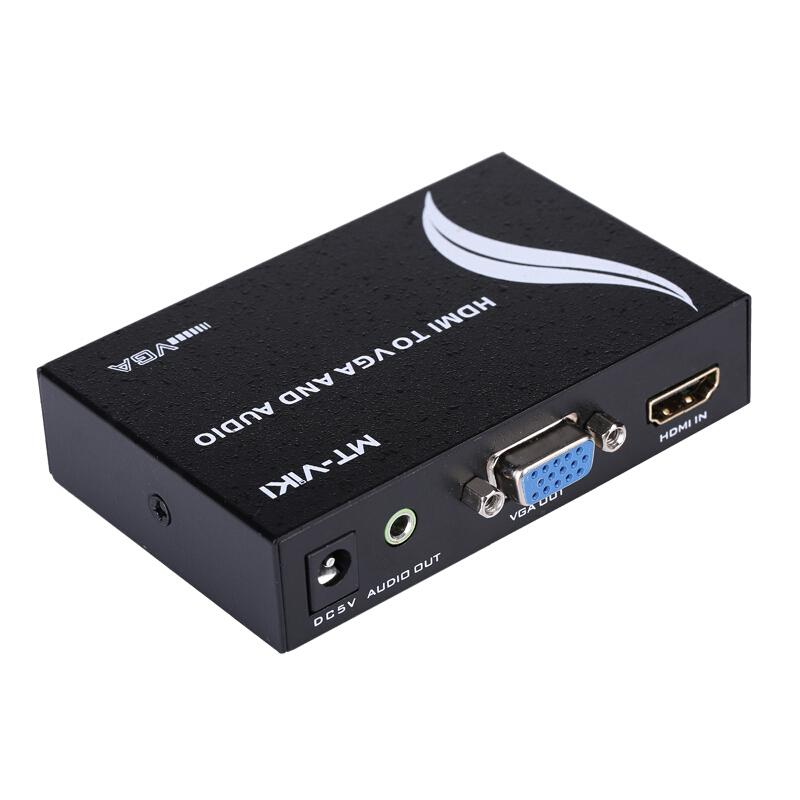 迈拓维矩MT-HV01/HDMI转VGA转换器带音频带电源（个）