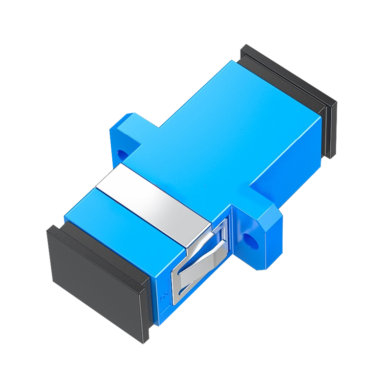 信霆 XTG01 光纤耦合器 SC-SC 电信级 法兰盘 光纤适配器 蓝色 50个/包（包）