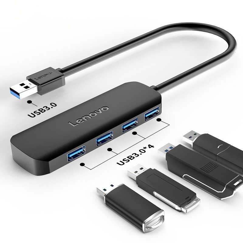 联想USB分线器 A601 USB3.0装USB3.0*4 1.5m（个）