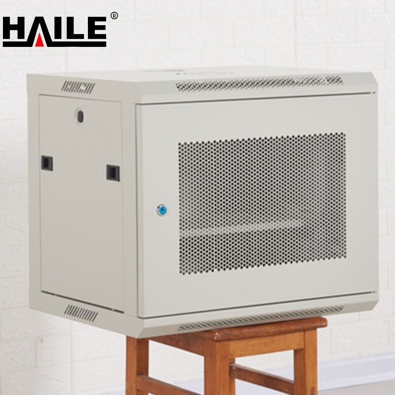 海乐（HAILE）壁挂网络机柜9U 19英寸标准0.48米  A1-5409白色（台）