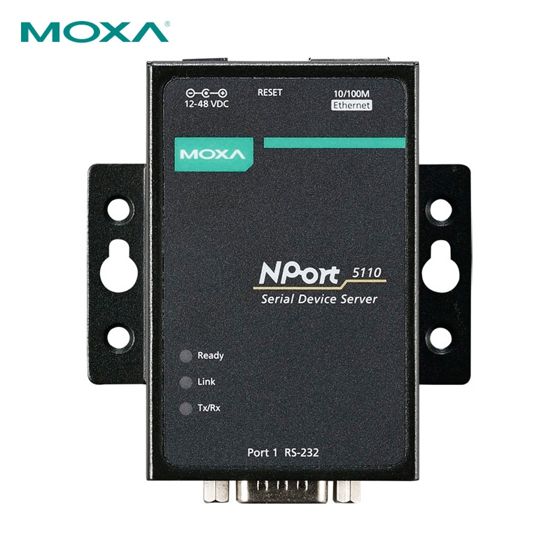 摩莎（MOXA）NPort 5110 1口RS-232串口设备联网服务器（台）