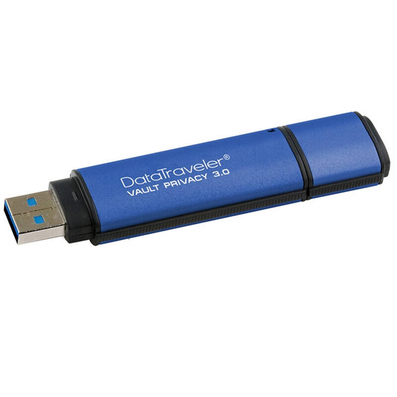 金士顿DTVP30/32G专业硬件加密金属U盘32G/USB3.0(个)