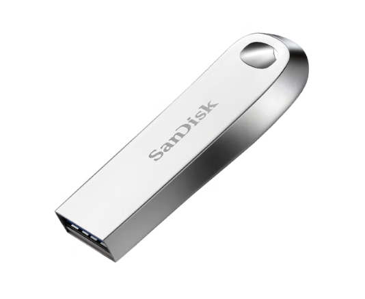 闪迪（SanDisk）商务办公优选 全金属外壳 内含安全加密软件USB3.1 U盘优盘 CZ74酷奂-150MB/s 128G 银色（个）