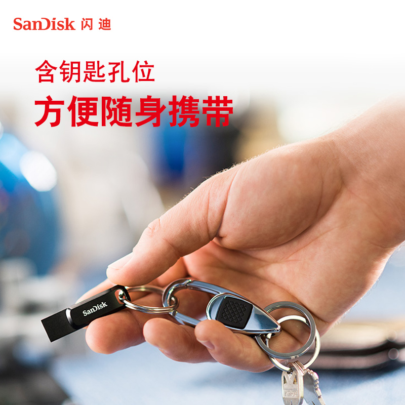 闪迪（SanDisk）SDDDC3-128G-Z46U盘黑色(单位：个)