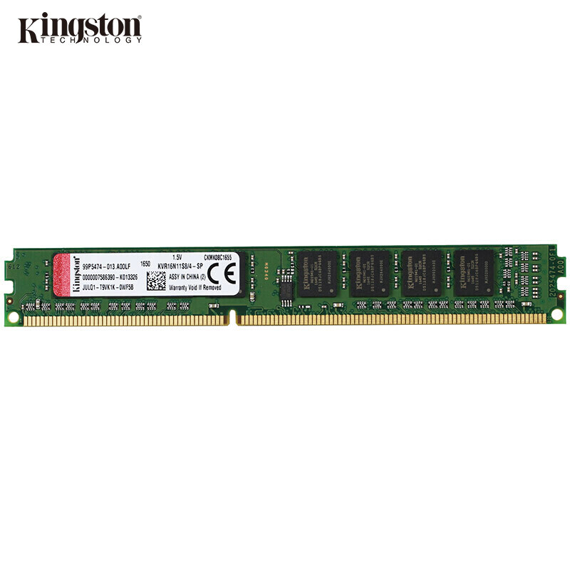 金士顿DDR3-1600台式机4G内存条(个)