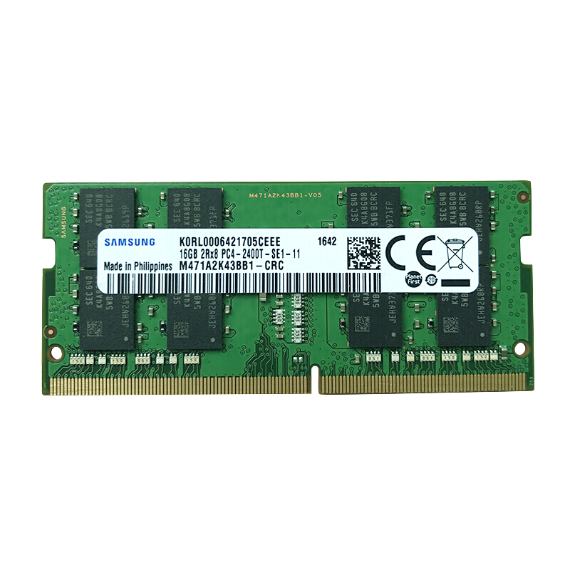 三星DDR4-2400-16G笔记本内存条(个)