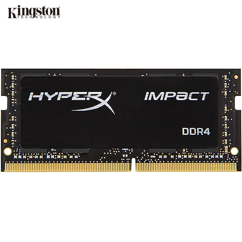 金士顿(Kingston) DDR4 2400 16GB 笔记本内存 骇客神条 Impact系列(单位：个)
