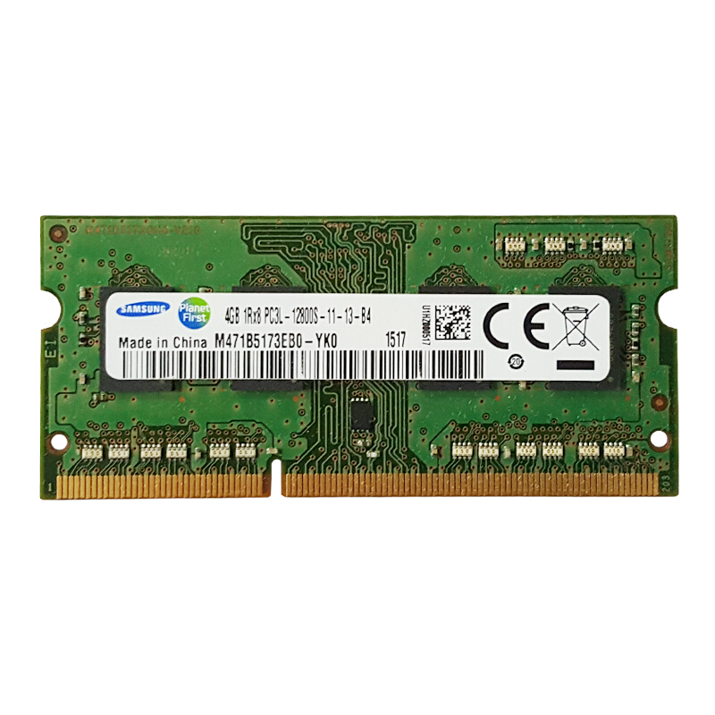 三星DDR3L-1600笔记本内存条4GB(个)