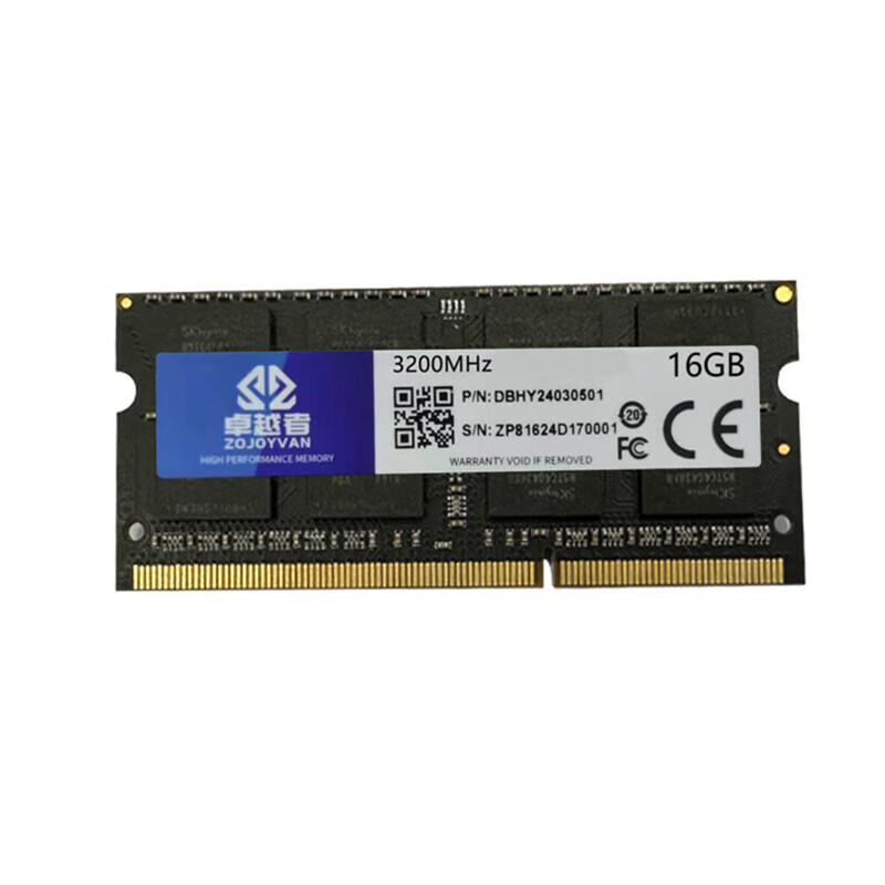 卓越者 DDR4-25600 笔记本内存条 3200MHz 16GB (单位：个）