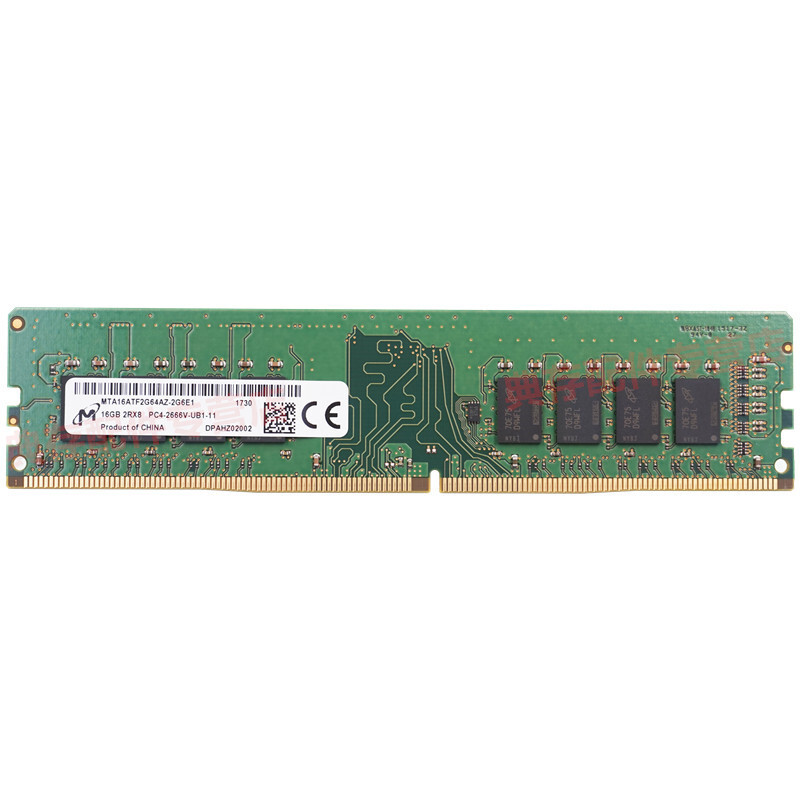 镁光DDR4-2666台式机内存条16G （个）