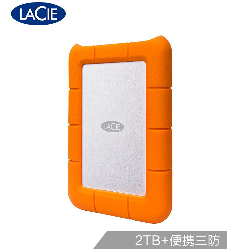 LaCie/STFR2000800移动硬盘橙色2T/Type-C(个)