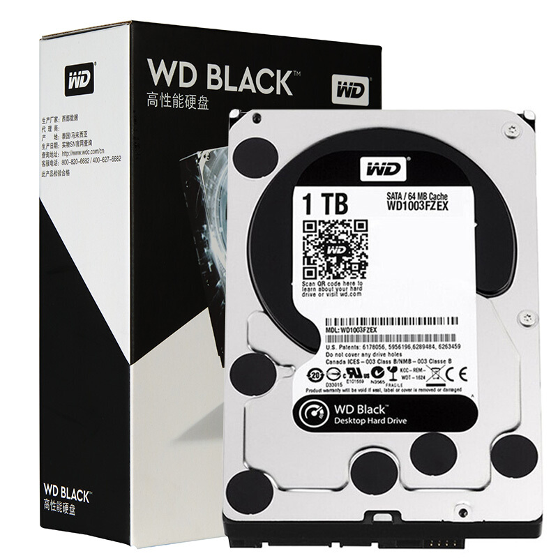 西部数据WD1003FZEX台式机硬盘（个）