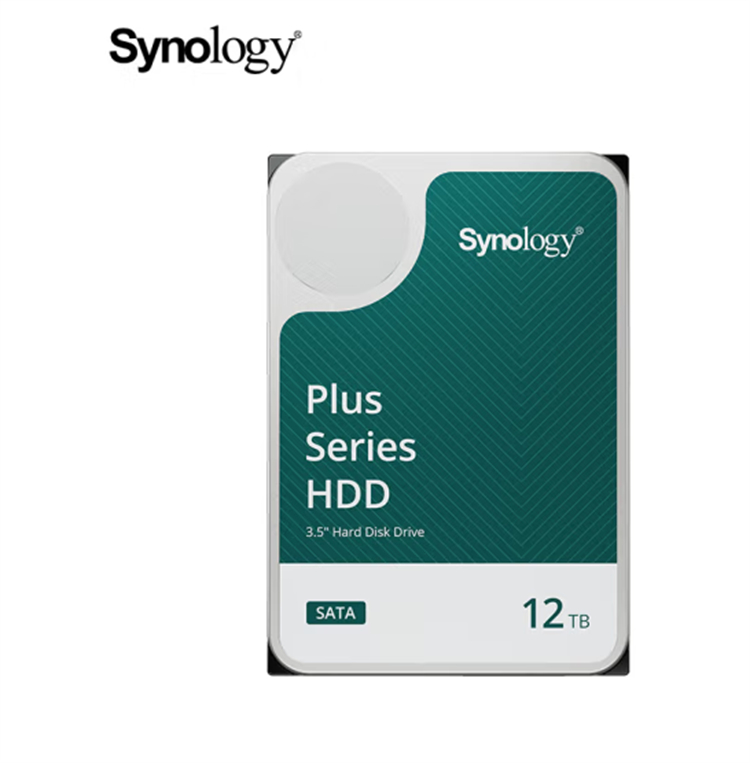 群晖（Synology）NAS硬盘12TB 256MB 7200转 3.5英寸SATA HDD HAT3300企业级机械硬盘全天候运行固件自动更新 (单位：个)
