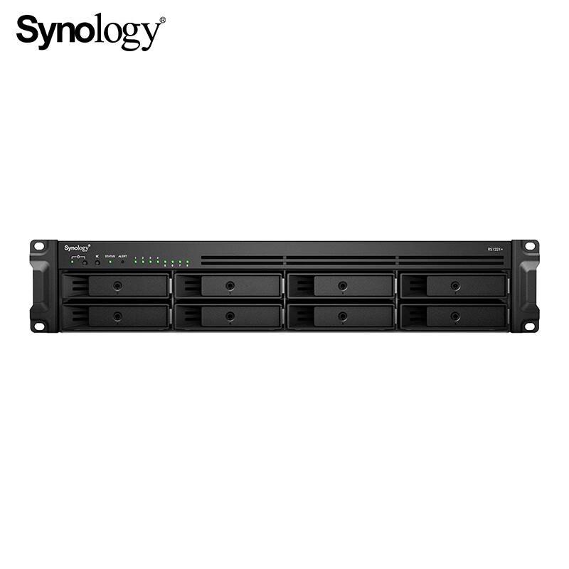 群晖（Synology）RS1221+ NAS多盘位高速可扩展文件数据存储服务器 （含32G内存8块16T硬盘）