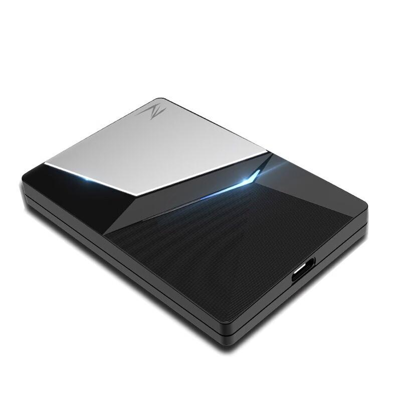朗科Z7s金属迷你移动固态硬盘500G/Type-c/USB3.2(个)