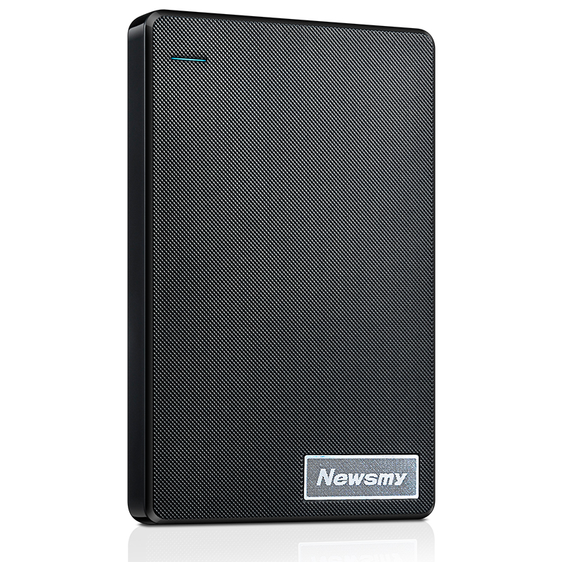 纽曼（Newsmy）1TB 移动硬盘 清风塑胶系列 USB3.0 2.5英寸 风雅黑112M/S（个）