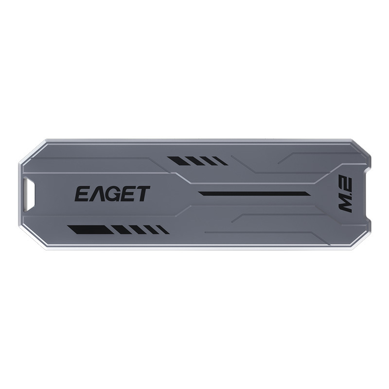 忆捷（EAGET）M.2移动固态硬盘（PSSD）HM05 Type-C USB3.2高速传输手机连电脑外接存储硬盘CNC全金属款256G（个）