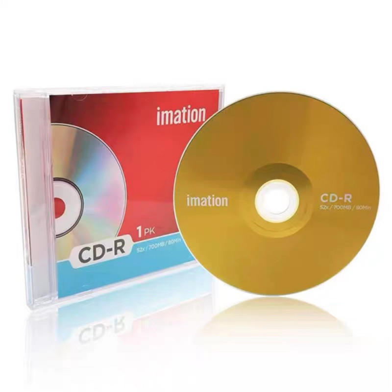 索尼单片精装CD-RW/700MB怡敏信Imation刻录盘（张）