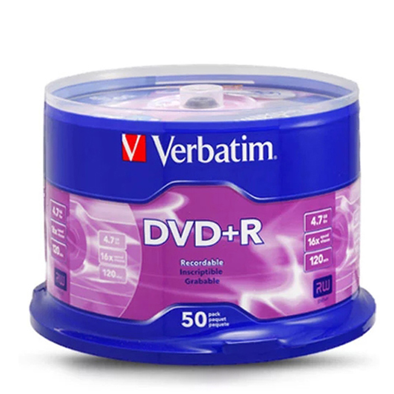 威宝/Verbatim DVD+R 16X 4.7G 光盘(件)