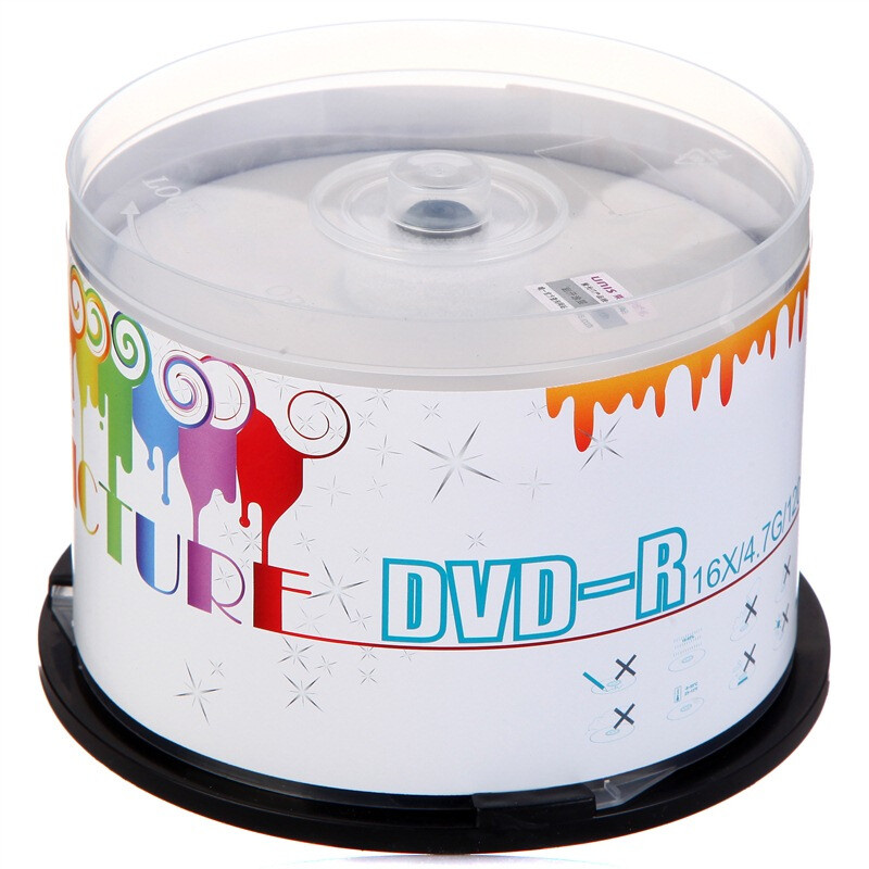 光盘 紫光/UNIS 927645 16倍 DVD-R 4.7GB 50片