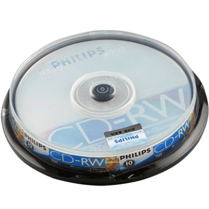 飞利浦PHILIPS12X CD－RW可反复擦写DVD刻录盘(片)