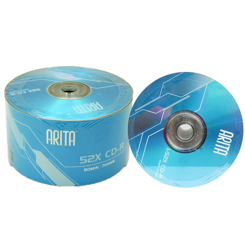 铼德（RITEK) CD-R 700MB 52X E时代系列光盘50片/盒（盒）
