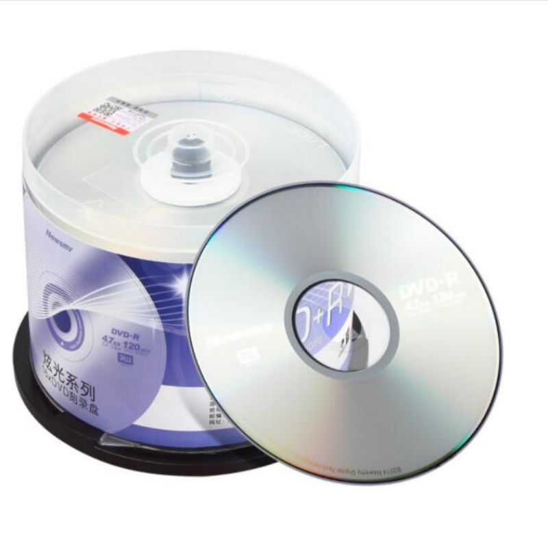 纽曼 炫光系列DVD+R 16速4.7G 光盘 桶装50片(单位：桶)